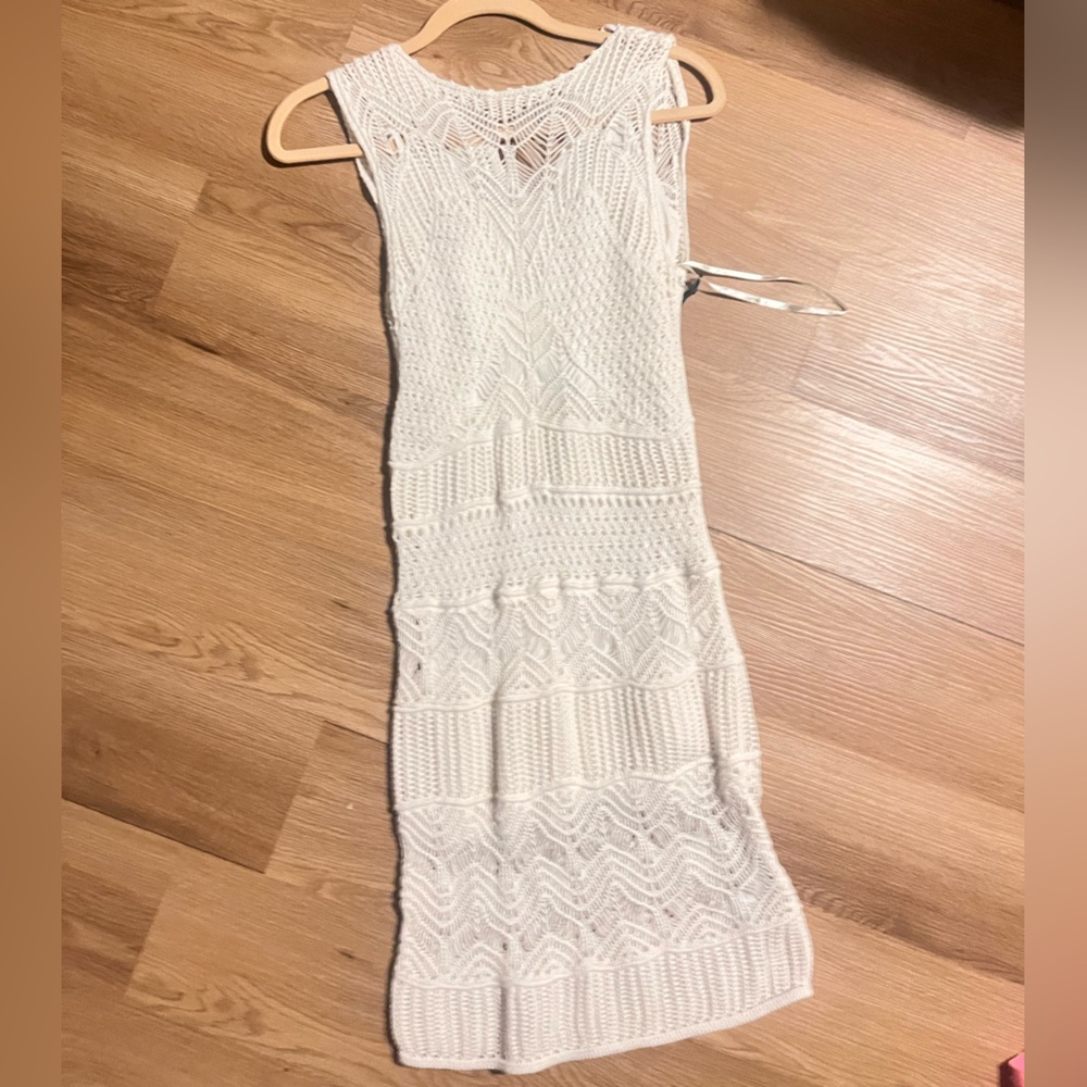 Abercrombie & Fitch Cream Knit Dress